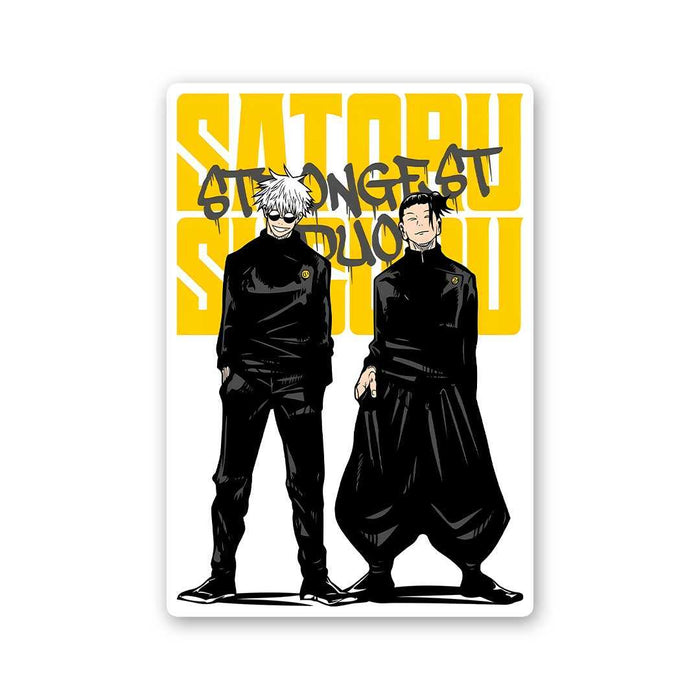 Gojo, Geto Strongest Duo Sticker - Stickers | STICK IT UP