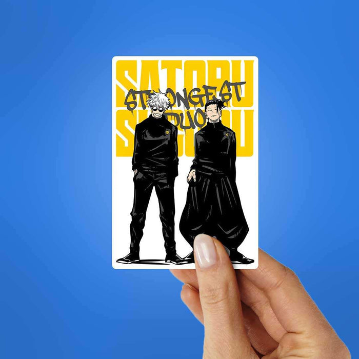 Gojo, Geto Strongest Duo Sticker - Stickers | STICK IT UP