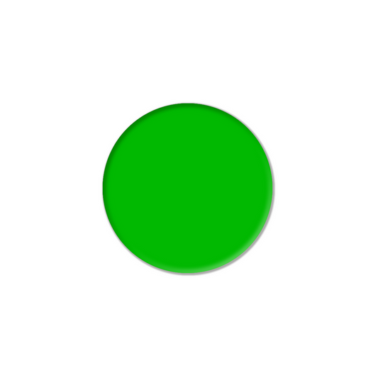 Green Filter Size Dia. 28mm 28mm Filter (Green), SKU SCHOTT-KL-258.304, three quarter front view
