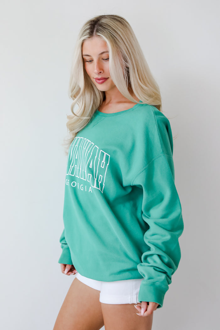 Green Savannah Georgia Sweatshirt