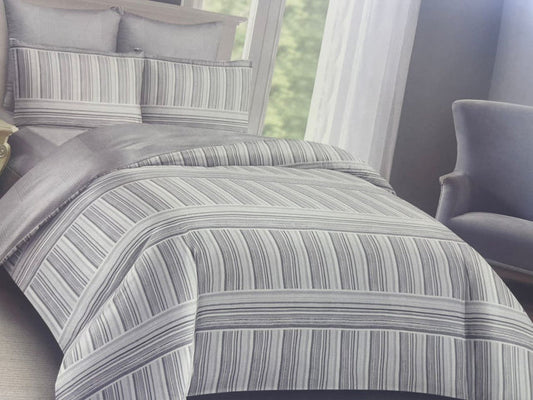 Grey Blossom 4pc Duvet Set – 5x6