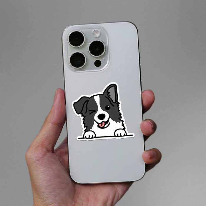 Grey puppy Sticker - Stickers | STICK IT UP