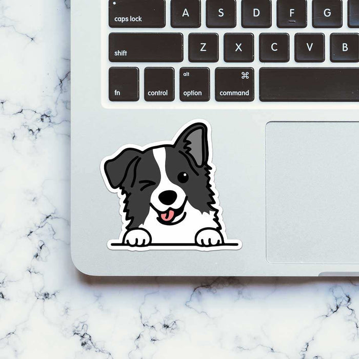 Grey puppy Sticker - Stickers | STICK IT UP