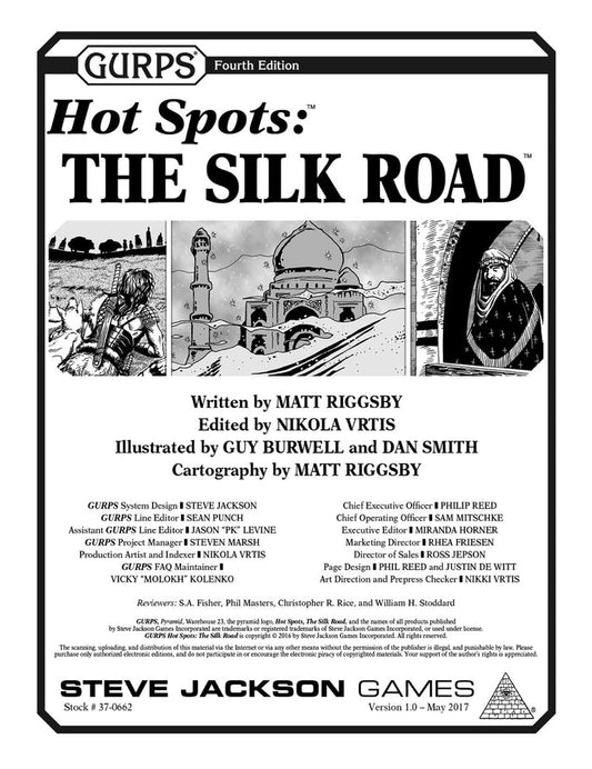 GURPS Hot Spots: The Silk Road