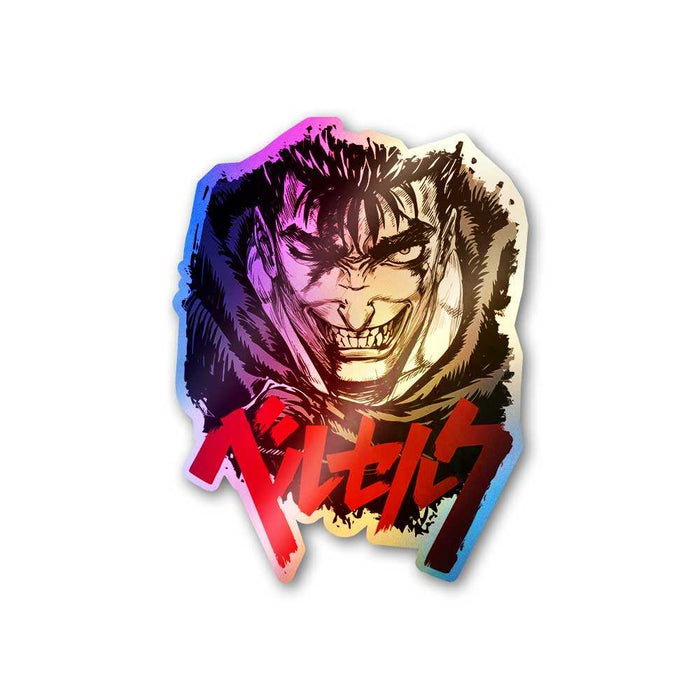 Guts Berserk Holographic Sticker - Holographic stickers | STICK IT UP