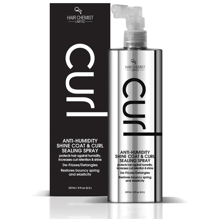 Hair Chemist CURL Anti Humidity Shine Coat & Curl Sealing Spray 8 oz.