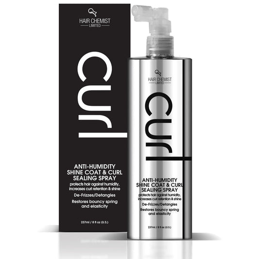 Hair Chemist CURL Anti Humidity Shine Coat & Curl Sealing Spray 8 oz.