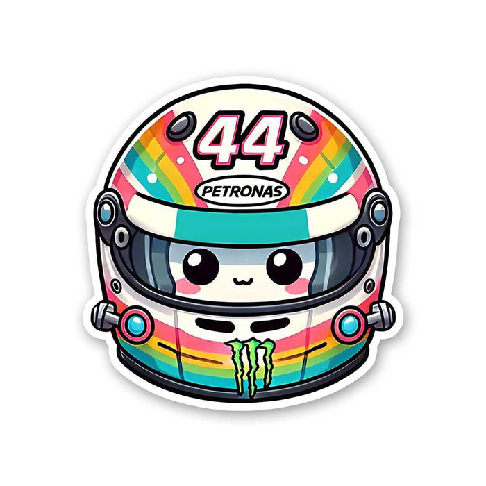 Hamilton Helmet Sticker - Stickers | STICK IT UP