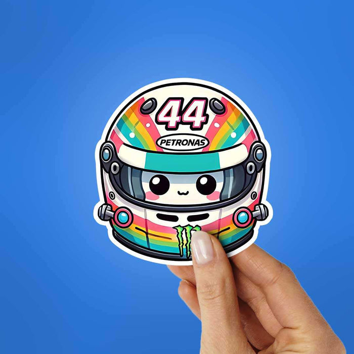 Hamilton Helmet Sticker - Stickers | STICK IT UP