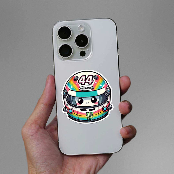 Hamilton Helmet Sticker - Stickers | STICK IT UP
