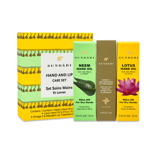 Hand and Lip Care Set - SUNDÃRI