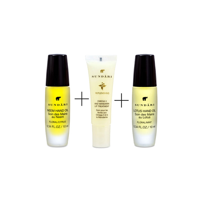 Hand and Lip Care Set - SUNDÃRI
