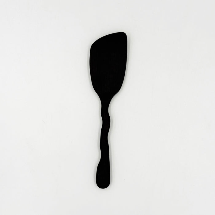 Hand-Carved Hida Natural Wood Spatula
