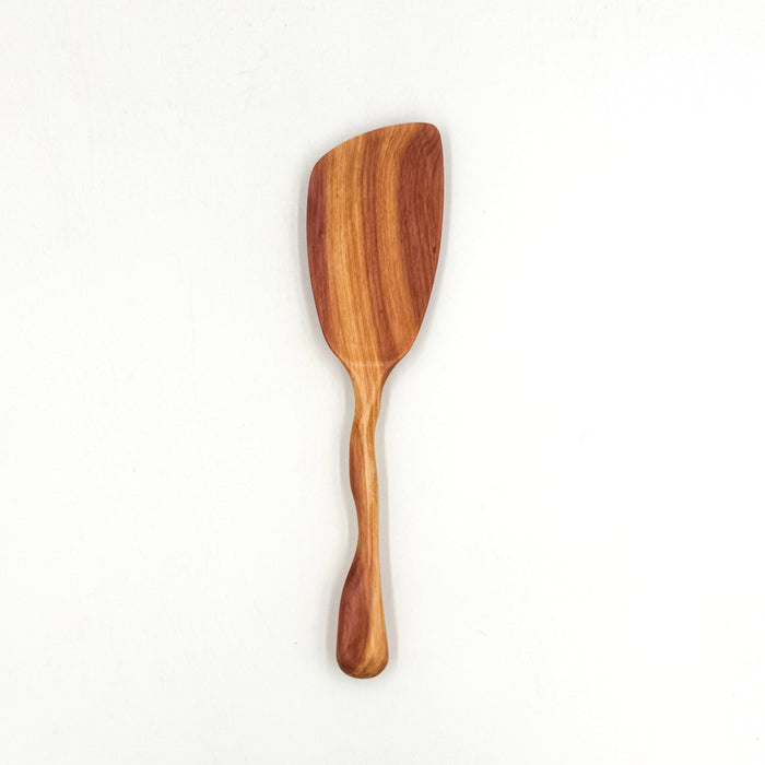 Hand-Carved Hida Natural Wood Spatula