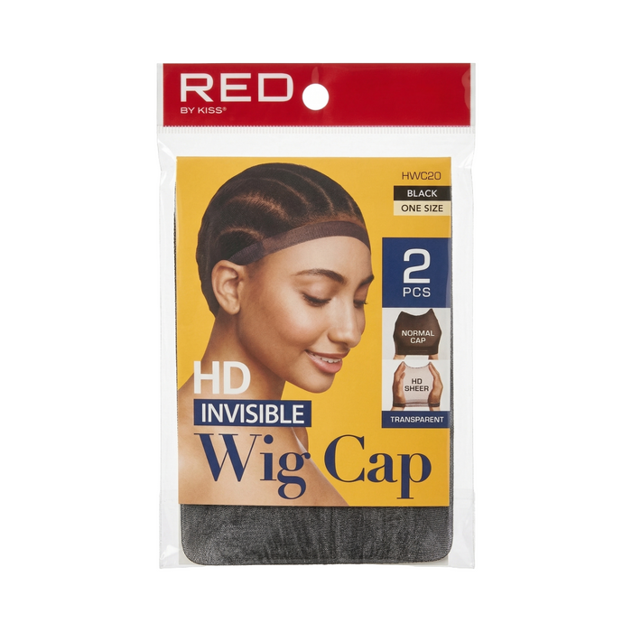 HD Invisible Wig Cap 2pcs [Black] #HWC20