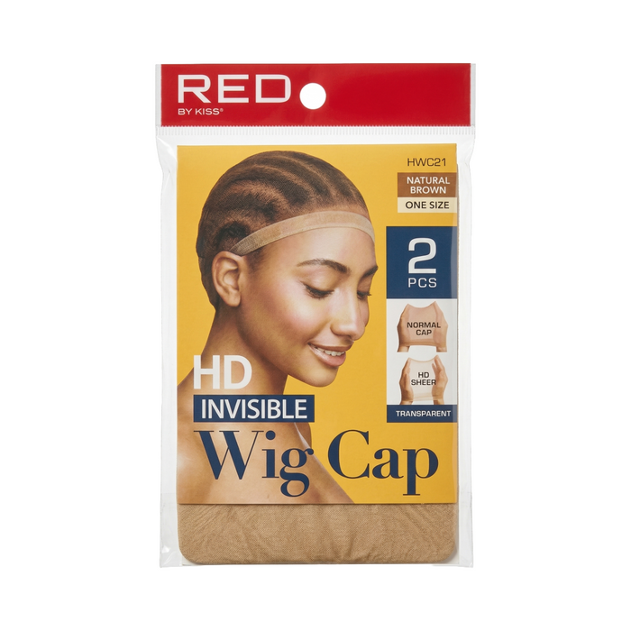 HD Invisible Wig Cap 2pcs [Natural Brown] #HWC21