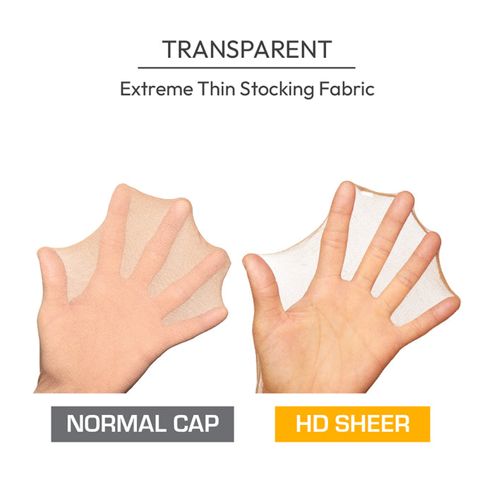 HD Invisible Wig Cap 2pcs [Natural Brown] #HWC21