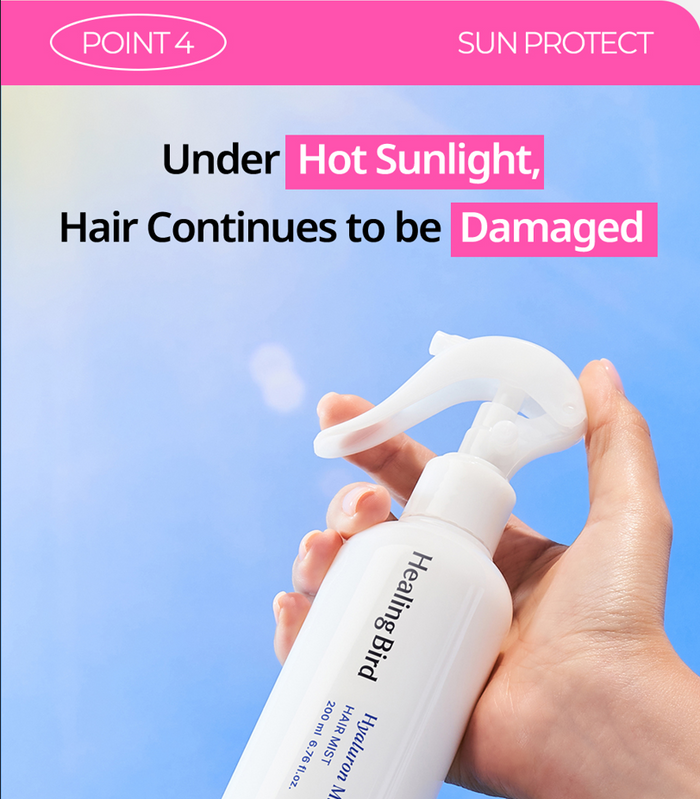 [HEALINGBIRD] Hyaluron Milk Hair Mist - CLUB CLIO