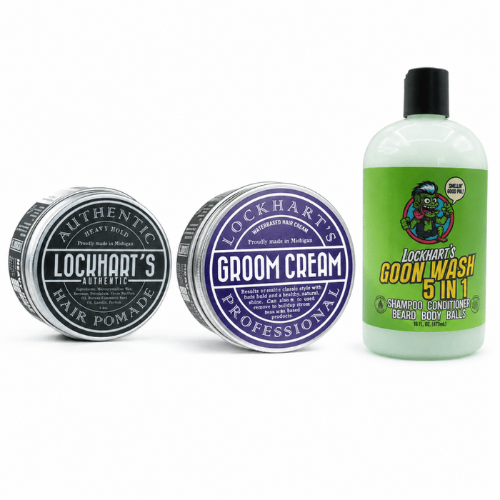 Heavy Hold Pomade Wash Out System - Lockhart's Authentic Grooming Company, LLC