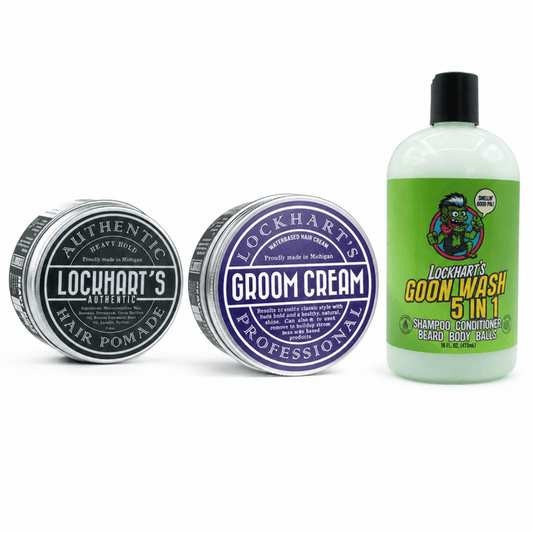 Heavy Hold Pomade Wash Out System - Lockhart's Authentic Grooming Company, LLC