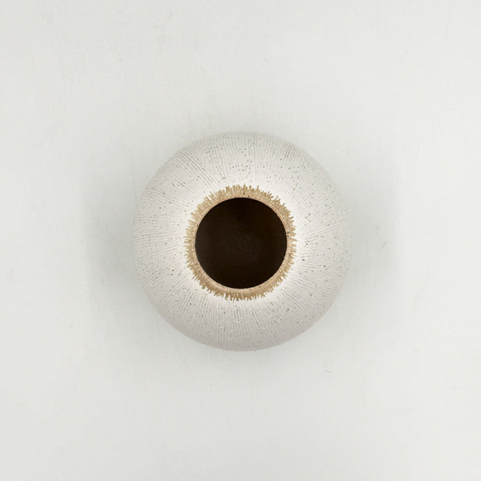 Hechimon Shiro Tessa Round Vase