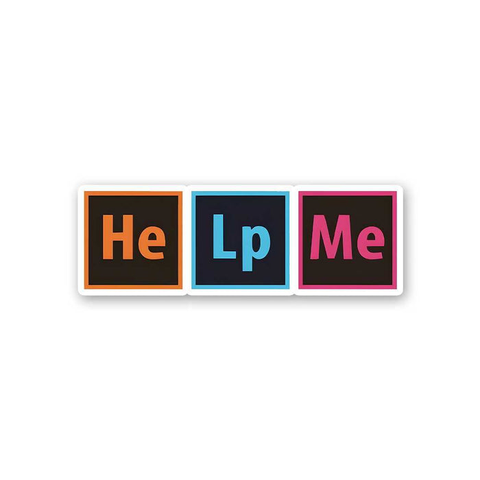 Help Me Sticker - Stickers | STICK IT UP