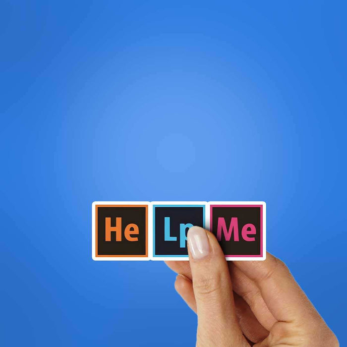 Help Me Sticker - Stickers | STICK IT UP