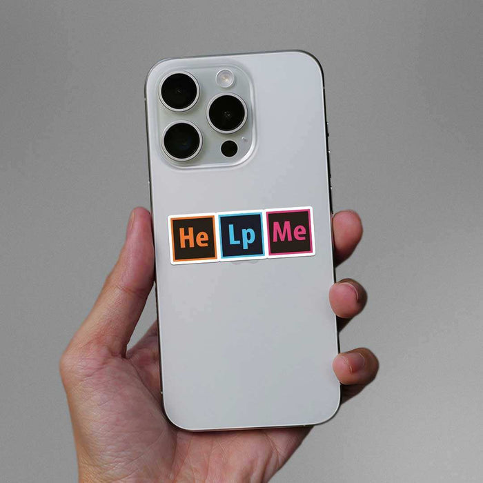 Help Me Sticker - Stickers | STICK IT UP