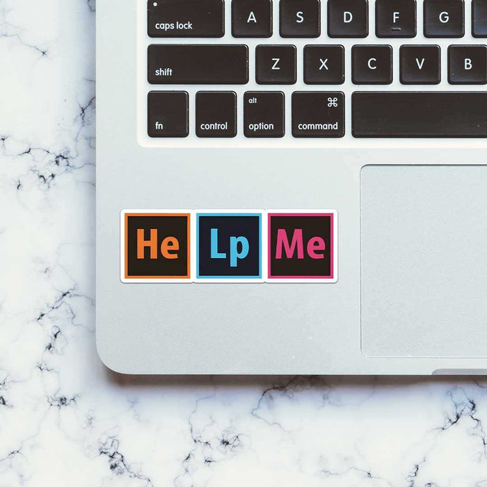 Help Me Sticker - Stickers | STICK IT UP