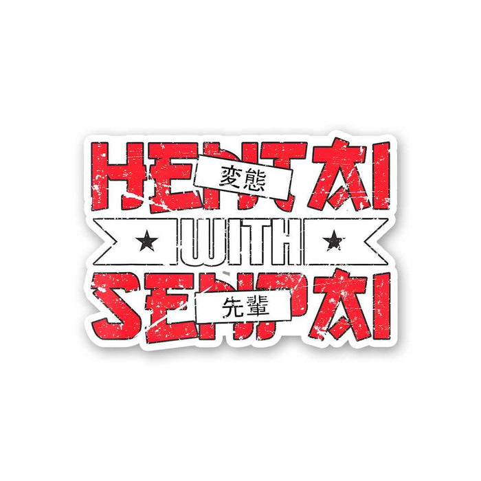 Hentai With Senpai Sticker - Stickers | STICK IT UP