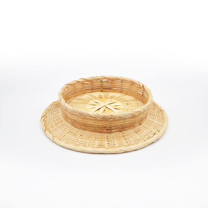 High-Rise Bamboo Tray
