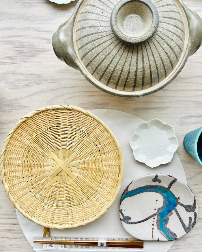 High-Rise Bamboo Tray