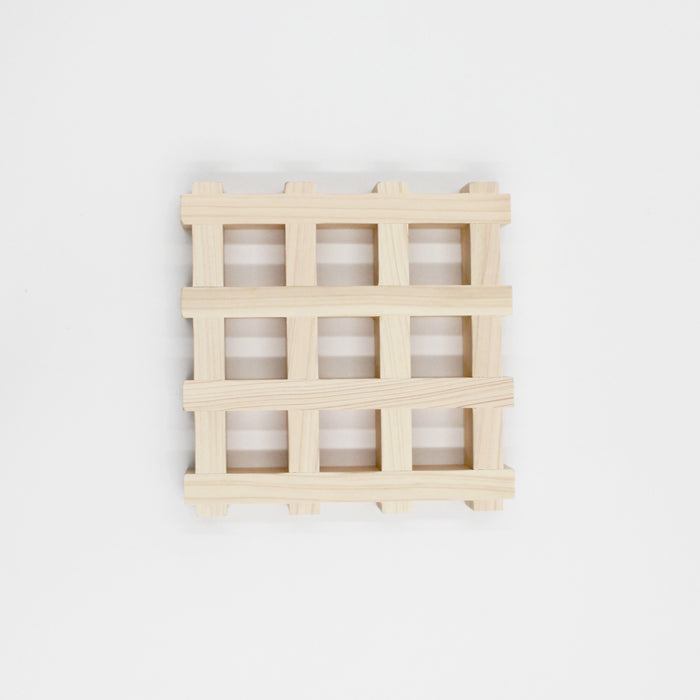 Hinoki Lattice Trivet