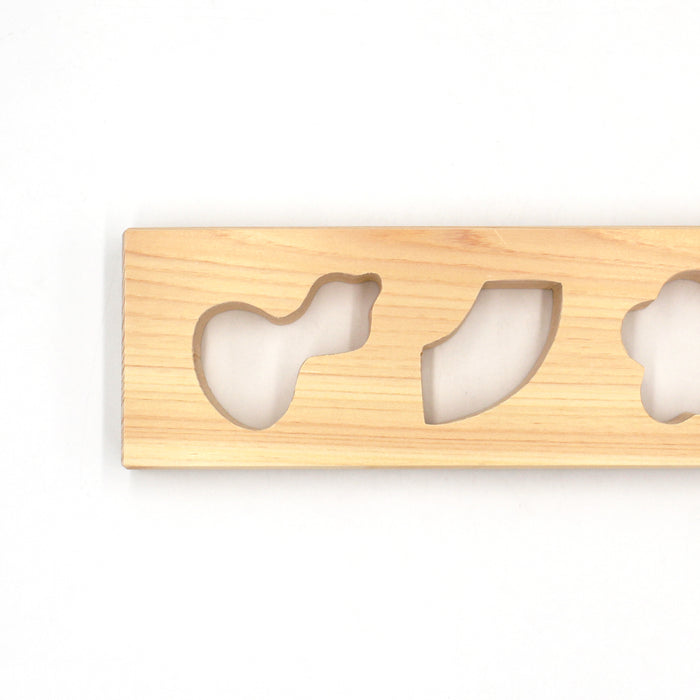 Hinoki Wood Mold (5 holes)