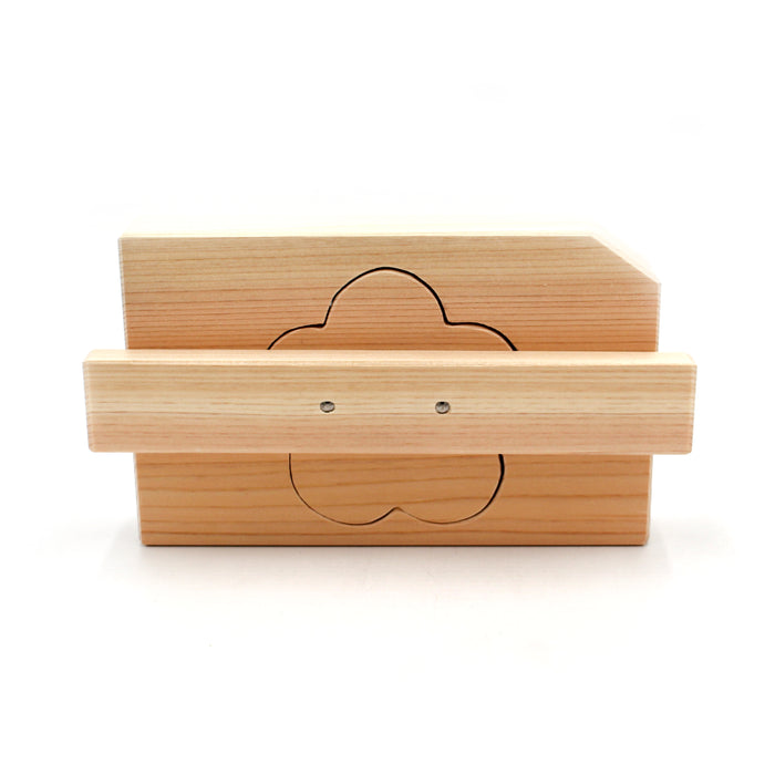 Hinoki Wood Mold (Plum Blossom)