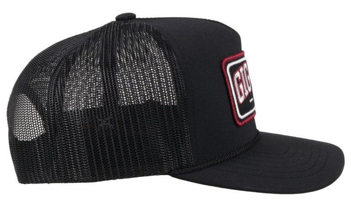 Hooey "7093T-BK" Texas A&M Black Gig 'Em Patch Snap Back Cap