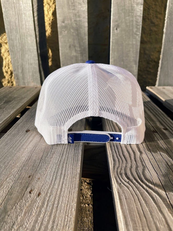 Hooey "Rodeo" Patch Blue and White Snapback Cap