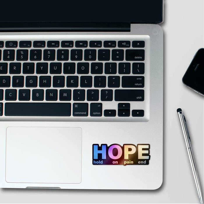 Hope Holographic Sticker - Holographic stickers | STICK IT UP