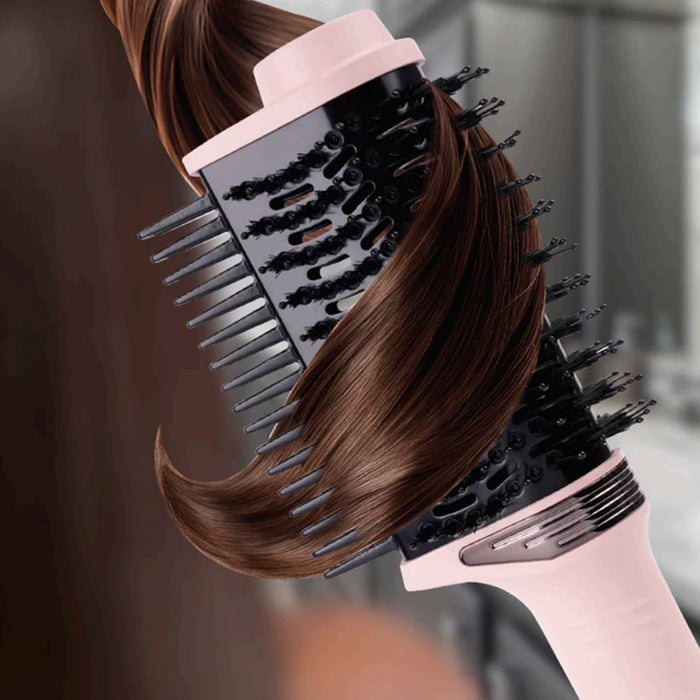 Hot & Hotter Multi Functional Hair Dryer Brush Pink