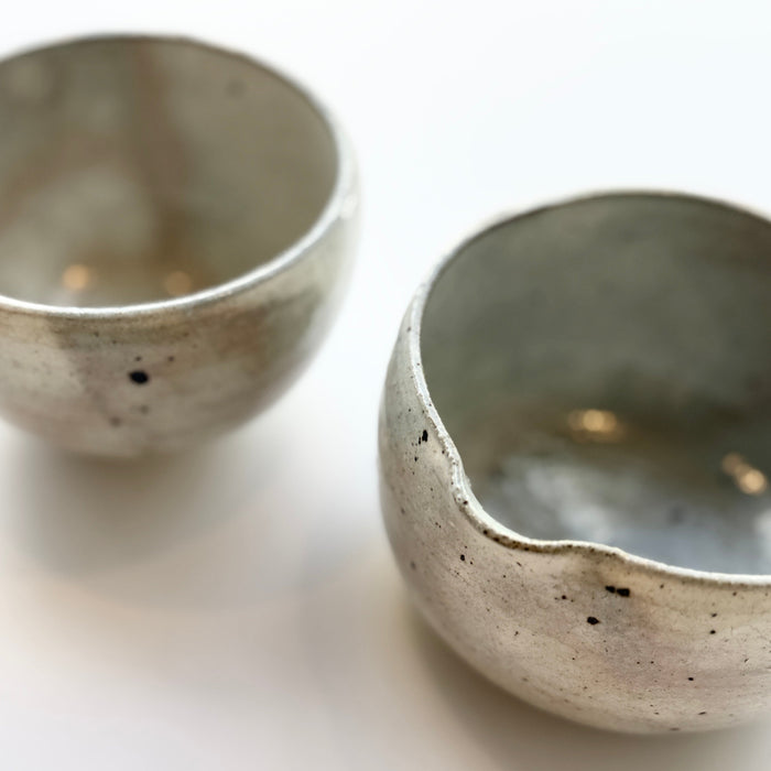 HYOZANGAMA Kohiki Katakuchi Spouted Matcha Bowl