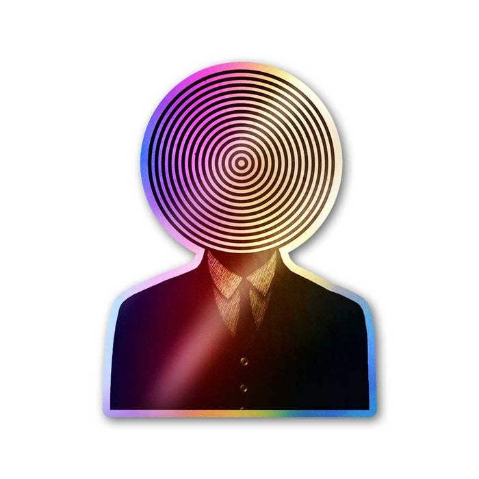 Hypnotic Holographic Sticker - Holographic stickers | STICK IT UP
