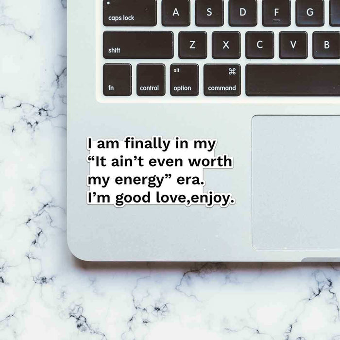I Am Finally In My Sticker - Stickers | STICK IT UP