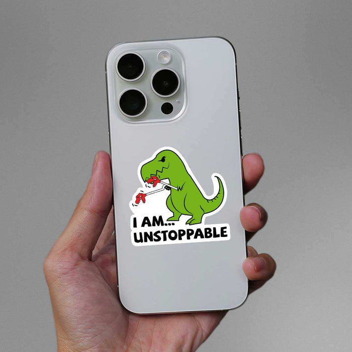 I Am Unstoppable Sticker - Stickers | STICK IT UP
