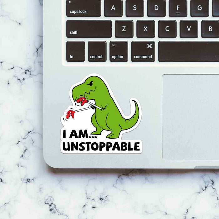 I Am Unstoppable Sticker - Stickers | STICK IT UP