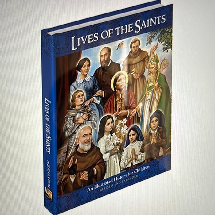 Illustrated Lives of Saints Book