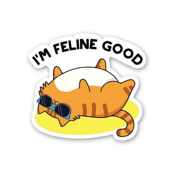 I'm Feeling Good Sticker - Stickers | STICK IT UP