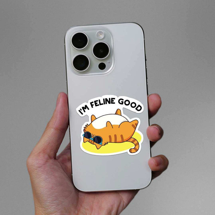 I'm Feeling Good Sticker - Stickers | STICK IT UP
