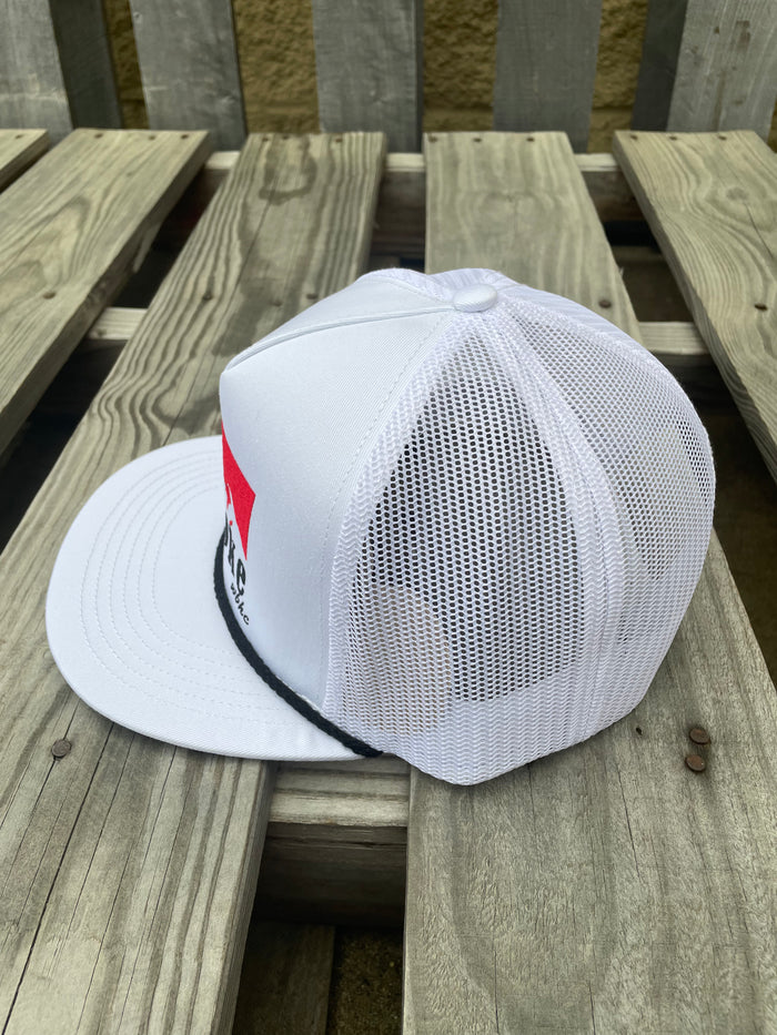 Whiskey Bent Hat Company Cowboy Killer 2.0 White Cap