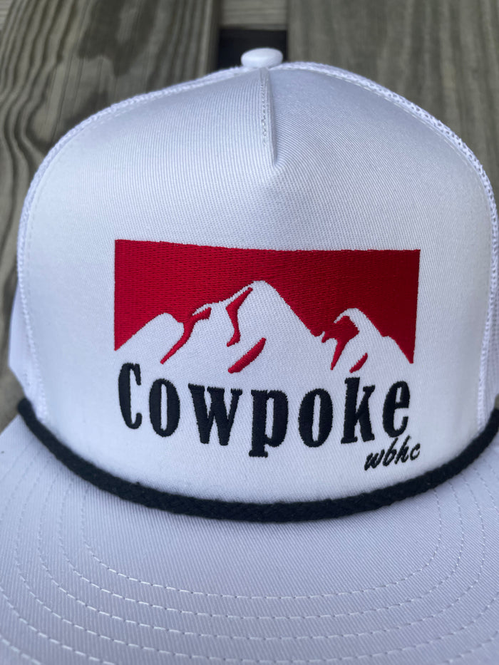 Whiskey Bent Hat Company Cowboy Killer 2.0 White Cap
