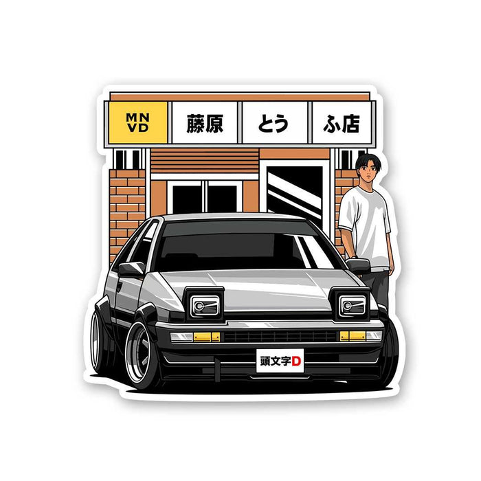 Initial D Sticker - Stickers | STICK IT UP